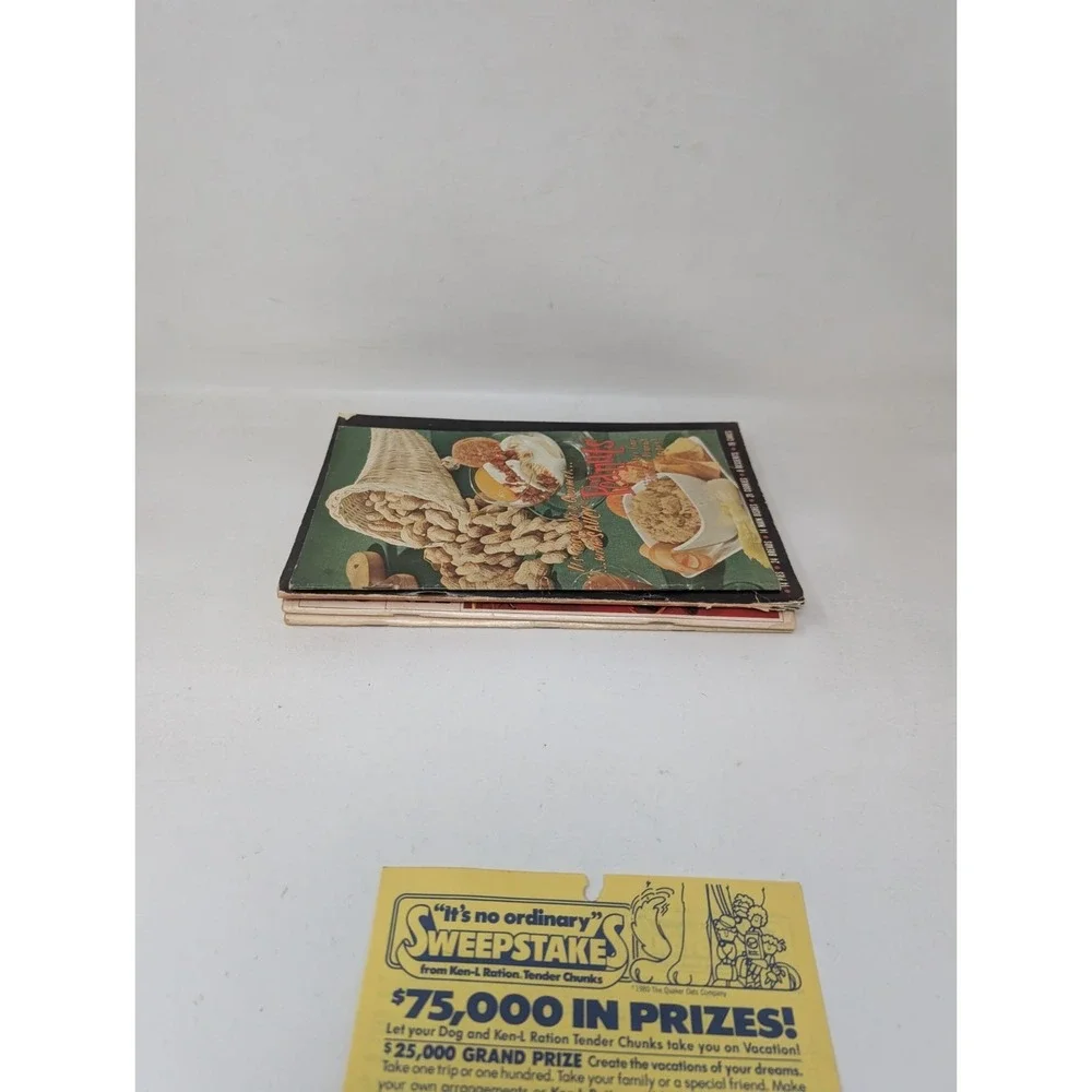 Vintage Pillsbury Cook off Bake off  Cookbook Lot Dessets Cake Cookie Peanut